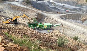 mobile crushing plant secondary